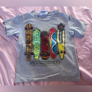 Vintage Skateboard Graphic Kids T-Shirt